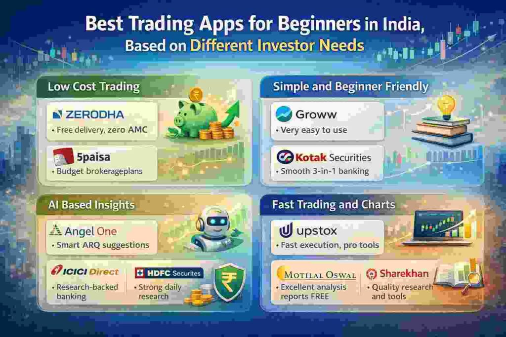 Best Trading Apps for Beginners in India Best Trading Apps for Beginners in India
