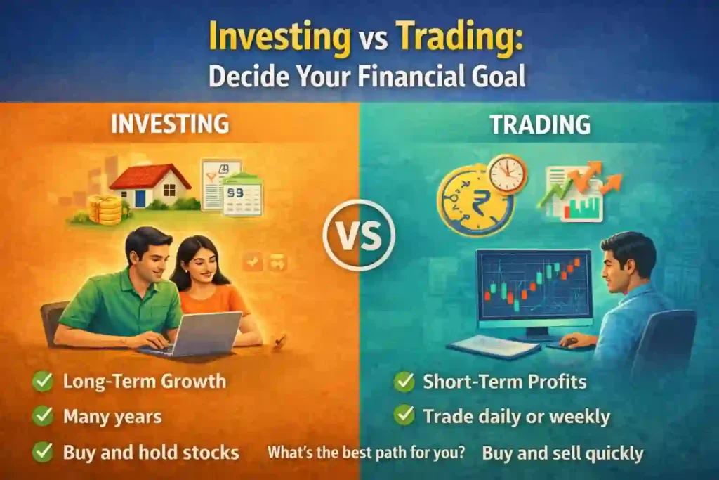 Decide Your Financial Goal (Investing vs Trading)