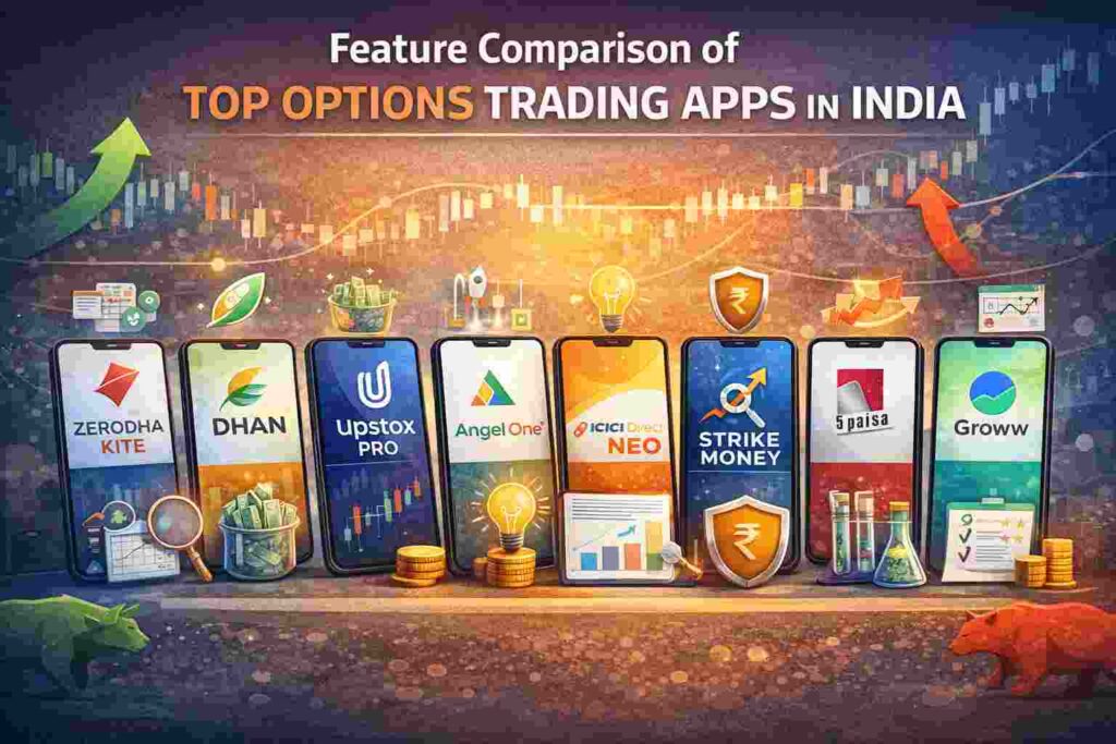 Feature Comparison of Top Options Trading Apps in India