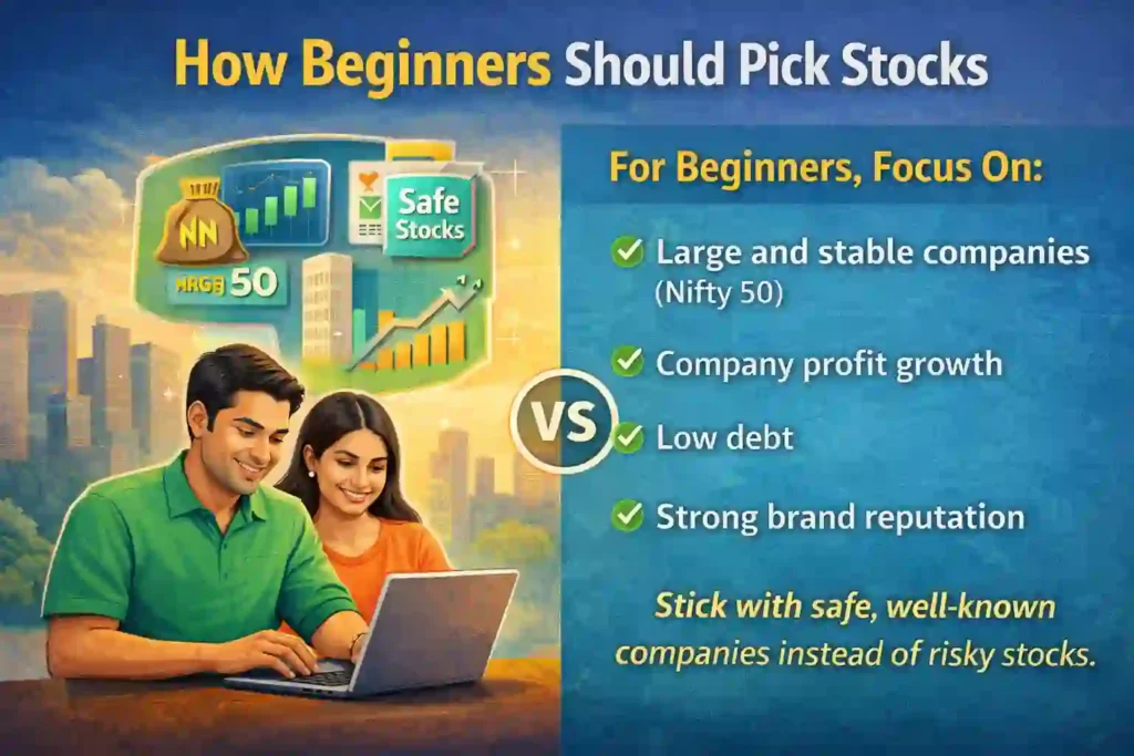 How Beginners Should Pick Stocks