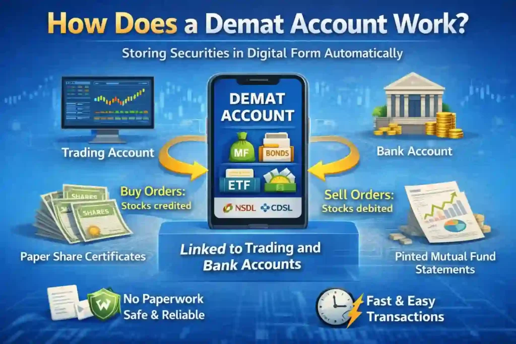 How Does a Demat Account Work
