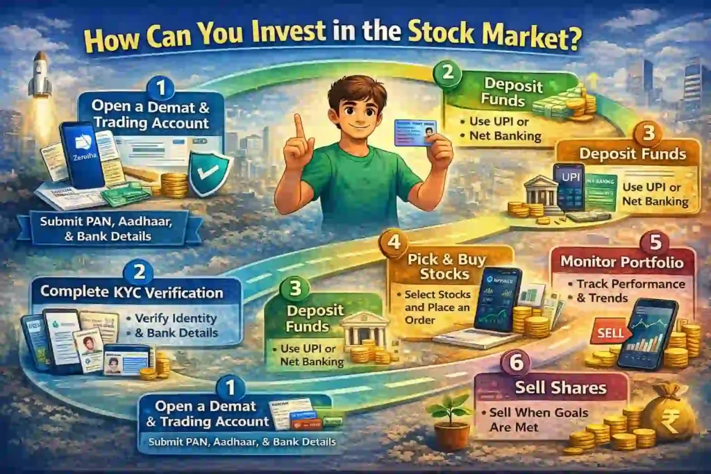 How can you invest in the stock market