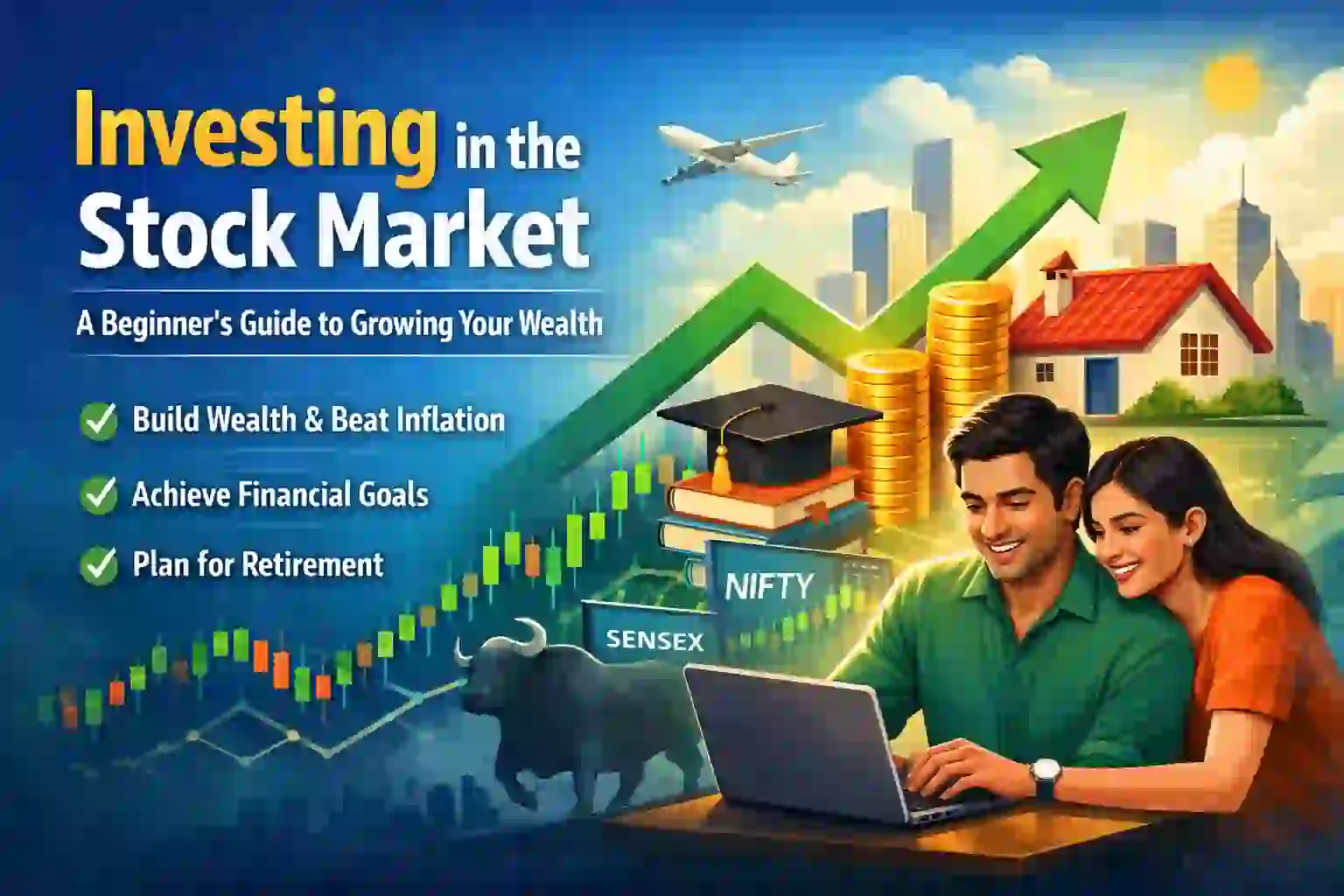 How to Invest in Stock Market for Beginners in India (2026 Beginner Guide)