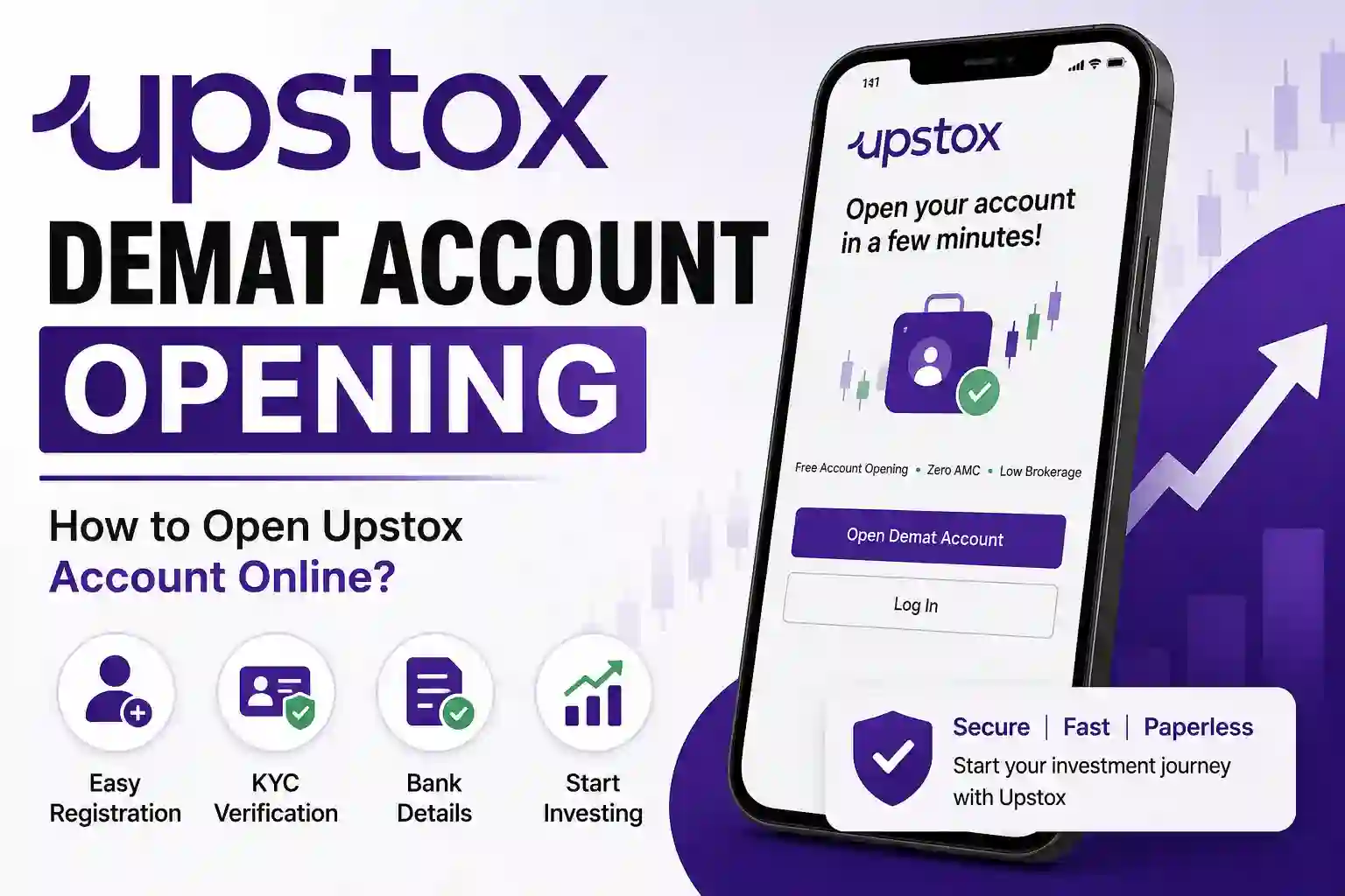 Upstox Demat Account Opening
